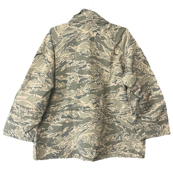 Military Air Force Gore Tex Parka Sz XL Regular Short Nylon Environmental Hooded - Picture 2 of 5